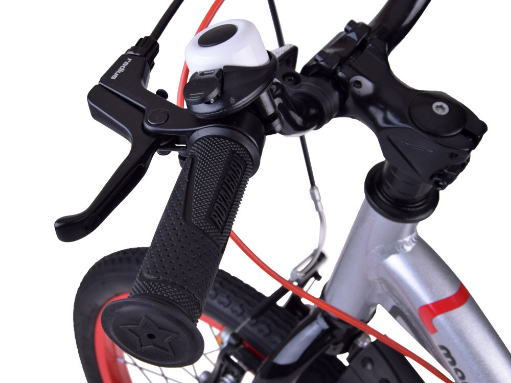 Modernus ir lengvas vaikiškas dviratis Mars 16", baltas, Royal цена и информация | Triratukai | pigu.lt