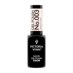 Hibridinis nagų lakas Victoria Vynn Gel Polish, 003 Perfectly Nude, 8 ml kaina ir informacija | Nagų lakai, stiprintojai | pigu.lt