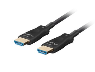 Lanberg HDMI, 10 m kaina ir informacija | Kabeliai ir laidai | pigu.lt