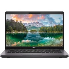 DELL 5400 14 1920x1080 i5-8365U 8GB 256SSD M.2 NVME WIN11Pro WEBCAM RENEW [refurbished] kaina ir informacija | Nešiojami kompiuteriai | pigu.lt