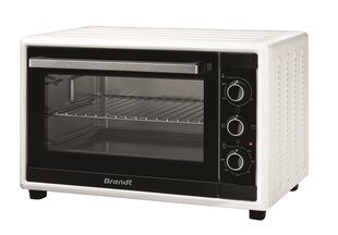 Товар с повреждённой упаковкой.  Brandt FC420CW, настольная духовка, объем 42 л, белый цена и информация | Крупная бытовая техника с поврежденной упаковкой | pigu.lt