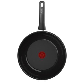 Tefal Renew Black Universalus Kepimo stalas Lėkštė Wok Puodas - 28cm kaina ir informacija | Išskirtiniai maisto gaminimo prietaisai | pigu.lt