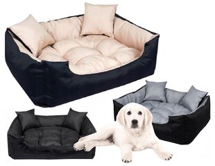 Šunų gultas ECCO guolis 130x105 cm vandeniui atsparus smėlio spalvos kaina ir informacija | Guoliai, pagalvėlės | pigu.lt