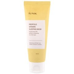 iUNIK Propolis Vitamin Sleeping Mask 60ml - drėkinamoji kreminė naktinė kaukė su propoliu kaina ir informacija | Veido kaukės, paakių kaukės | pigu.lt