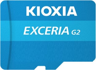 Kioxia Micro SD Exceria G2 kaina ir informacija | Atminties kortelės telefonams | pigu.lt