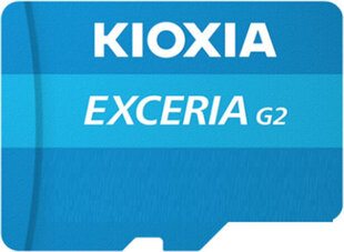 Карта памяти микро SD Kioxia EXCERIA G2 цена и информация | Карты памяти для телефонов | pigu.lt