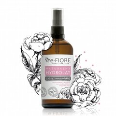 e-FIORE Damascus Rose Flower Flower Hydrolate be konservantų 100ml цена и информация | Сыворотки для лица, масла | pigu.lt