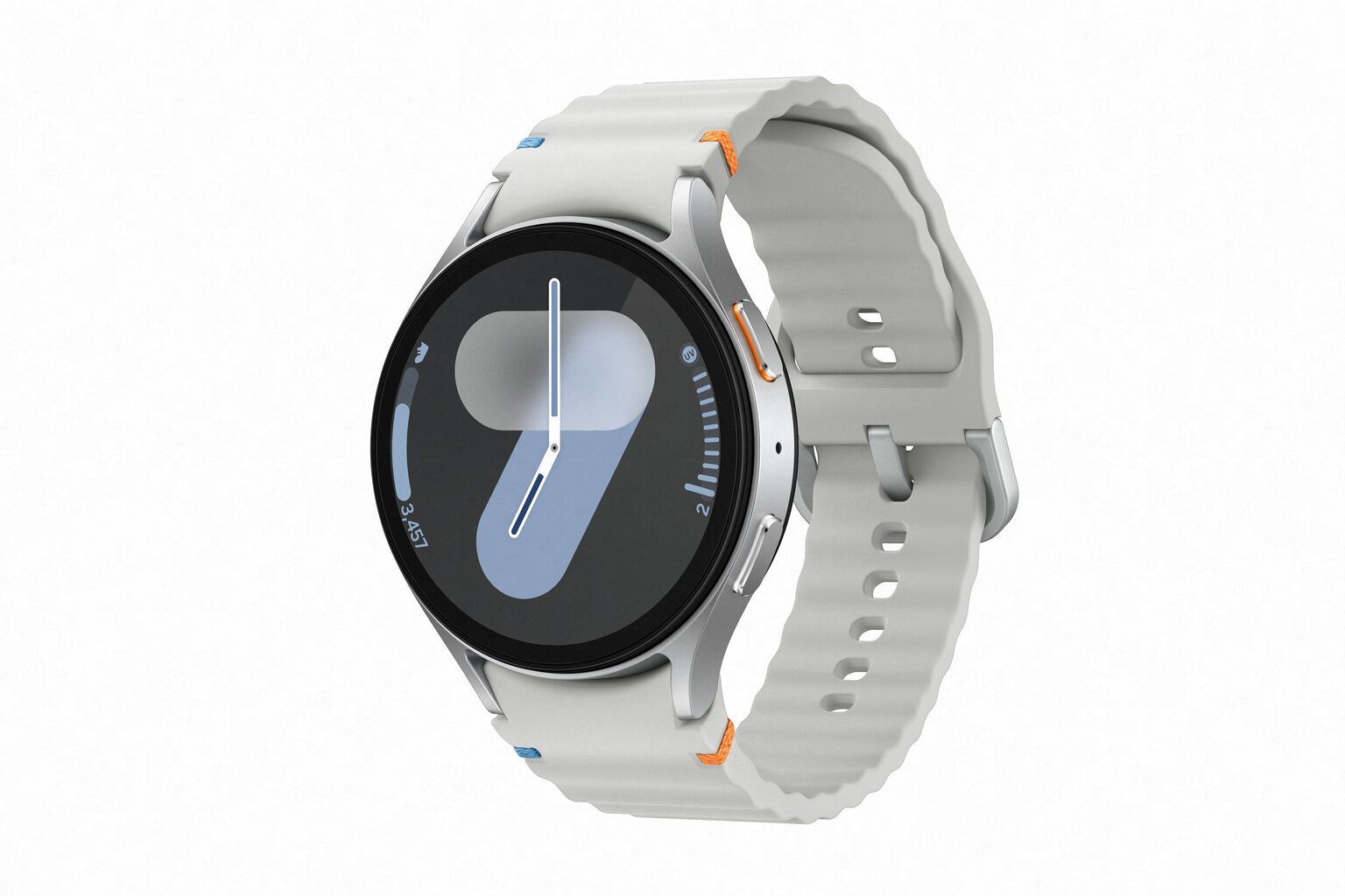 Samsung Galaxy Watch7 44mm Silver LTE L315 kaina ir informacija | Išmanieji laikrodžiai (smartwatch) | pigu.lt