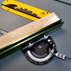 Kampinis ribotuvas Woodfan ProMax Precision Miter Gauge, 450 mm kaina ir informacija | Pjūklai, pjovimo staklės | pigu.lt