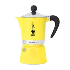 "Bialetti" - Rainbow Primavera 3tz Yellow kaina ir informacija | Kavos aparatai | pigu.lt