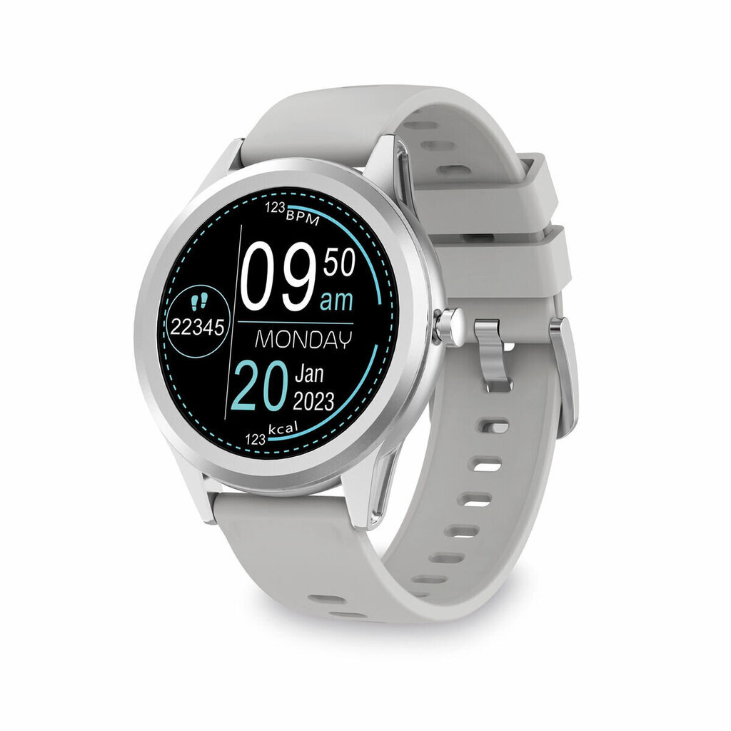 Ksix Globe Silver kaina ir informacija | Išmanieji laikrodžiai (smartwatch) | pigu.lt