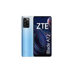 ZTE Blade A72 64GB Sky Blue kaina ir informacija | Mobilieji telefonai | pigu.lt