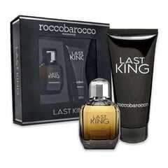 Kūno priežiūros rinkinys Roccobarocco Last King EDT vyrams: tualetinis vanduo 100 ml + dušo gelis 200 ml kaina ir informacija | Kvepalai vyrams | pigu.lt