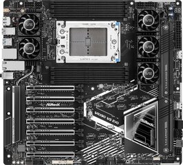 ASRock WRX90 WS EVO kaina ir informacija | Pagrindinės plokštės | pigu.lt