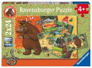 galvosūkis ravensburger 2x24 vnt miško gyventojams kaina ir informacija | Dėlionės (puzzle) | pigu.lt