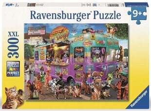 пазл Ravenburger 300 шт очередь хот-догов цена и информация | Пазлы | pigu.lt