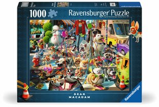 galvosūkis ravensburger 1000 vnt šunų vedžis kaina ir informacija | Dėlionės (puzzle) | pigu.lt