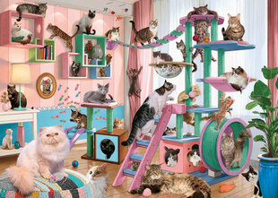 galvosūkis ravensburger 1000 vnt kačiuko kambarys rojus kaina ir informacija | Dėlionės (puzzle) | pigu.lt