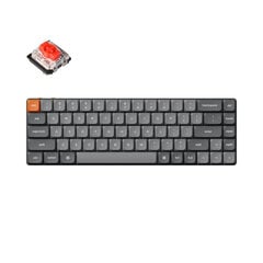 Keychron K7 Max Gateron Red Belaidė Klaviatūra kaina ir informacija | Klaviatūros | pigu.lt