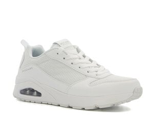 Uno fastime skechers 237016wht vīriešiem balta men's white 237016WHT цена и информация | Кроссовки для мужчин | pigu.lt