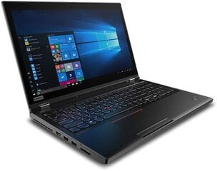 Lenovo ThinkPad P53 15.6", Intel Core i7-9850H, 16GB, 512GB SSD, WIN 10, Juodas цена и информация | Ноутбуки | pigu.lt