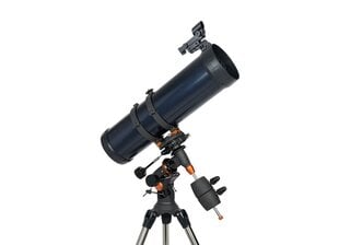 Celestron Astromaster 130EQ Atšvaitas 33x Juoda, Mėlyna, Pilka цена и информация | Телескопы и микроскопы | pigu.lt