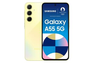 Samsung Galaxy A55 5G Awesome Lemon kaina ir informacija | Mobilieji telefonai | pigu.lt