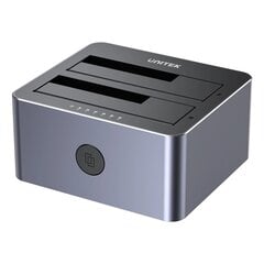 UNITEK KLONAVIMO STOTIS 2X SATA 2,5"/3,5" USB 5GB цена и информация | Чехлы для внешних жестких дисков | pigu.lt