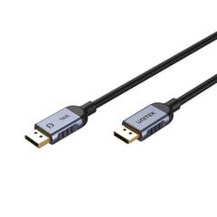 UNITEK C1626GY01-3M DisplayPort 2.1 kabelis Juoda kaina ir informacija | Kabeliai ir laidai | pigu.lt