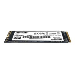 SSD PATRIOT VIPER P320 M.2 PCI-Ex4 NVMe 256GB 2,2GB/S (P320P256GM28) kaina ir informacija | Vidiniai kietieji diskai (HDD, SSD, Hybrid) | pigu.lt