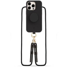 Etui JE 3in1 PopGrip iPhone 15 Pro 6.1" czarny|black 30485 (Just Elegance) цена и информация | Чехлы для телефонов | pigu.lt