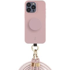 Etui JE 3in1 PopGrip iPhone 15 Pro Max 6,7" różowy|rose 30496 (Just Elegance) цена и информация | Чехлы для телефонов | pigu.lt