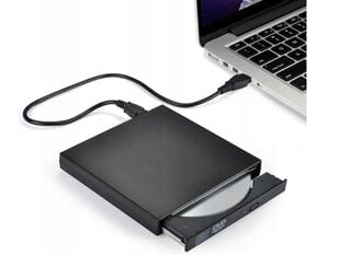 CD-R/DVD-ROM/RW disko išorinis USB rašytuvas kaina ir informacija | Optiniai įrenginiai | pigu.lt