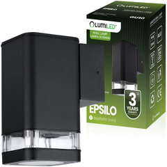 Lauko sodo šviestuvas fasadinis sieninis šviestuvas GU10 12W LED IP54 EPSILO LUMILED цена и информация | Уличные светильники | pigu.lt