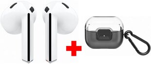 Samsung Galaxy Buds3 White + Samsung Clip Case kaina ir informacija | Ausinės | pigu.lt