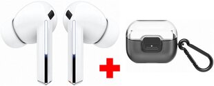 Samsung Galaxy Buds3 Pro White + Samsung Clip Case kaina ir informacija | Ausinės | pigu.lt