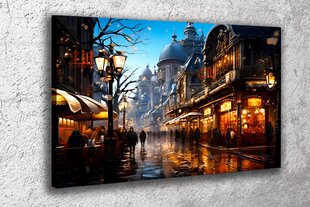 Paveikslas Ant Drobės meno nakties švyturys 90x60 cm цена и информация | Репродукции, картины | pigu.lt