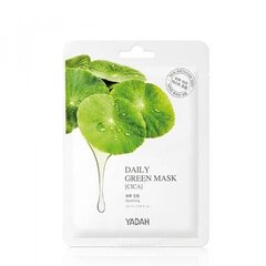 YADAH Daily Green Mask Cica 25ml kaina ir informacija | Veido kaukės, paakių kaukės | pigu.lt