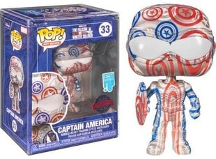 Funko POP! Art Series Marvel Captain America case kaina ir informacija | Žaidėjų atributika | pigu.lt