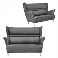 Ushak sofa Zoja Skandinaviški nesulankstomi šeimos baldai graphite цена и информация | Кровати | pigu.lt