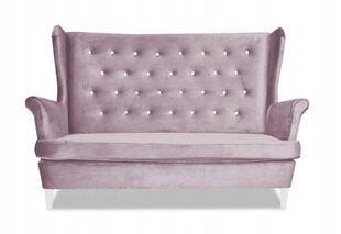 Diana Skandinaviška sofa-lova, neatlenkiama Šeima Mebl powder pink kaina ir informacija | Lovos | pigu.lt