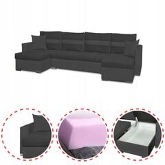 Figo BIG sofa-lova su miegamąja funkcija Šeimos baldai pilka pilka цена и информация | Кровати | pigu.lt