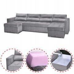 Varius BIG sofa lova f miegamieji konteineriai Šeimos baldai pilka цена и информация | Кровати | pigu.lt