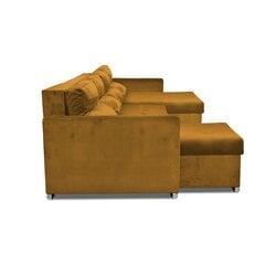 Varius BIG sofa lova f miegamieji konteineriai Šeimos baldai aukso geltonos spalvos цена и информация | Кровати | pigu.lt