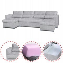 Varius BIG sofa lova f miegamieji konteineriai Šeimos baldai pilka цена и информация | Кровати | pigu.lt