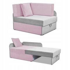 "Denis Duo" vaikiška kampinė sofa-lova transformuojamas konteineris vaikiška lova cubby čiužinys цена и информация | Кровати | pigu.lt