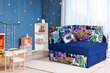 Denis vaikiška kampinė sofa-lova konvertuojamas konteineris vaikiška lova muggy čiužinys kaina ir informacija | Lovos | pigu.lt