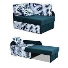 "Bambino" vaikiška kampinė sofa-lova transformuojamas konteineris vaikiška lova cubby čiužinys цена и информация | Кровати | pigu.lt