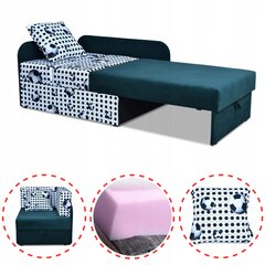 "Bambino" vaikiška kampinė sofa-lova transformuojamas konteineris vaikiška lova cubby čiužinys цена и информация | Кровати | pigu.lt