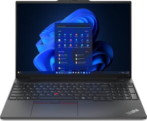 Lenovo ThinkPad E16 Gen 2 AMD (21M5002CPB) kaina ir informacija | Nešiojami kompiuteriai | pigu.lt